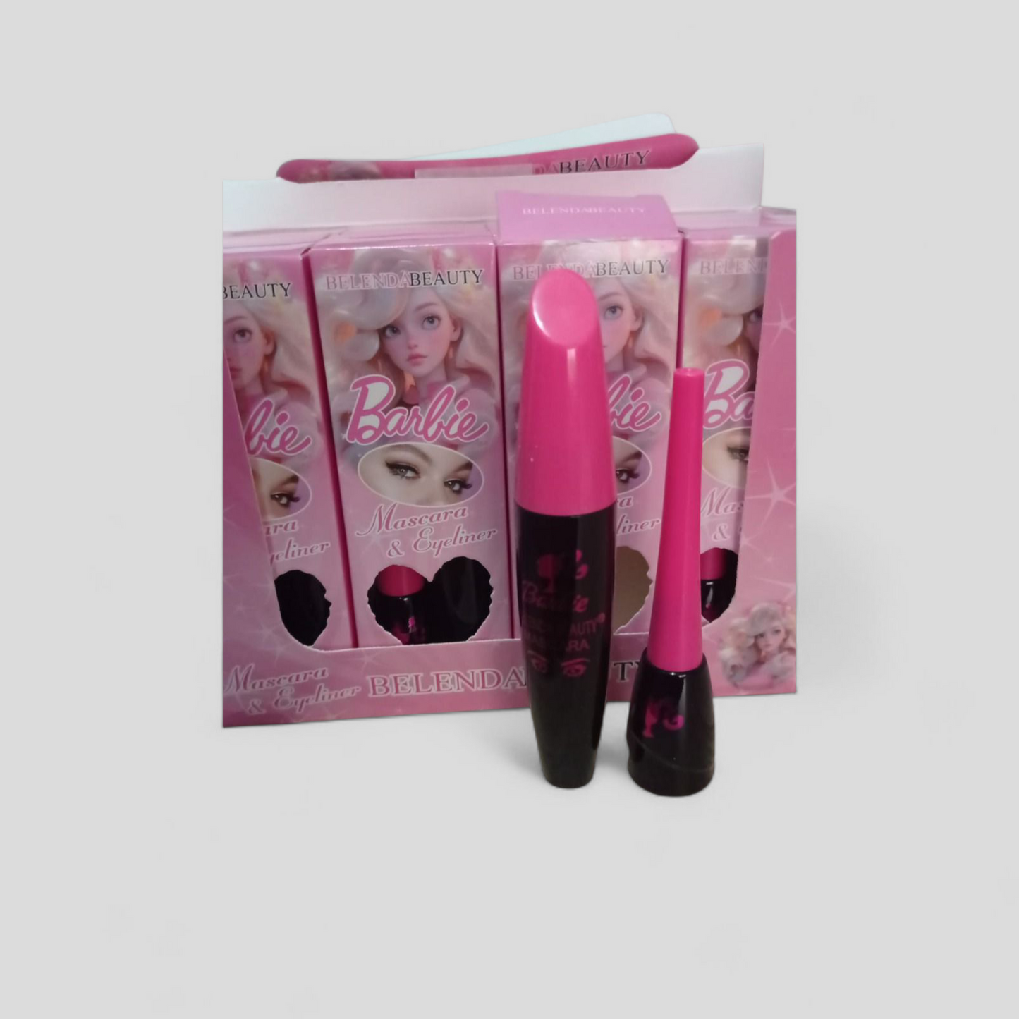 Rímel + delineador barbie